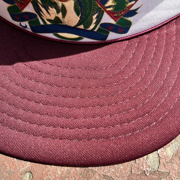 Hot Springs Fishing Bass 6 Panel Trucker Hat - Picture 6 of 7